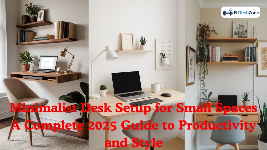 Picture of Desk Setup for Small Spaces to Boost Productivity (2025)